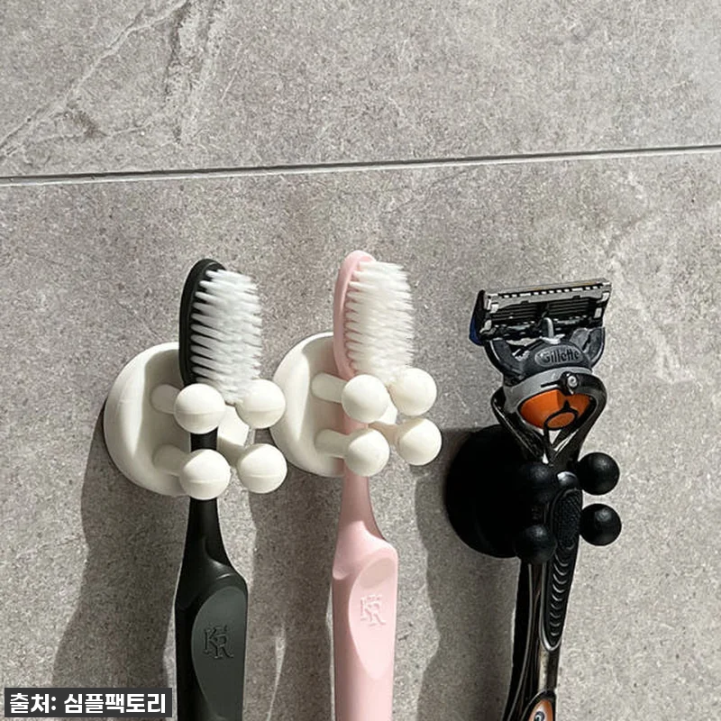 심플팩토리 실리콘 칫솔걸이 찐후기! 관련 이미지 4