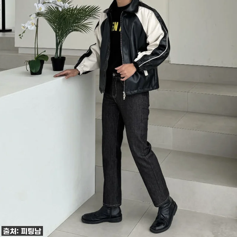 남자 티허 논페이드 생지 데님, 이 관련 이미지 9