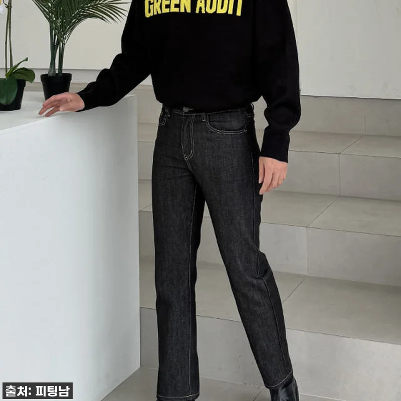 남자 티허 논페이드 생지 데님, 이 관련 이미지 10