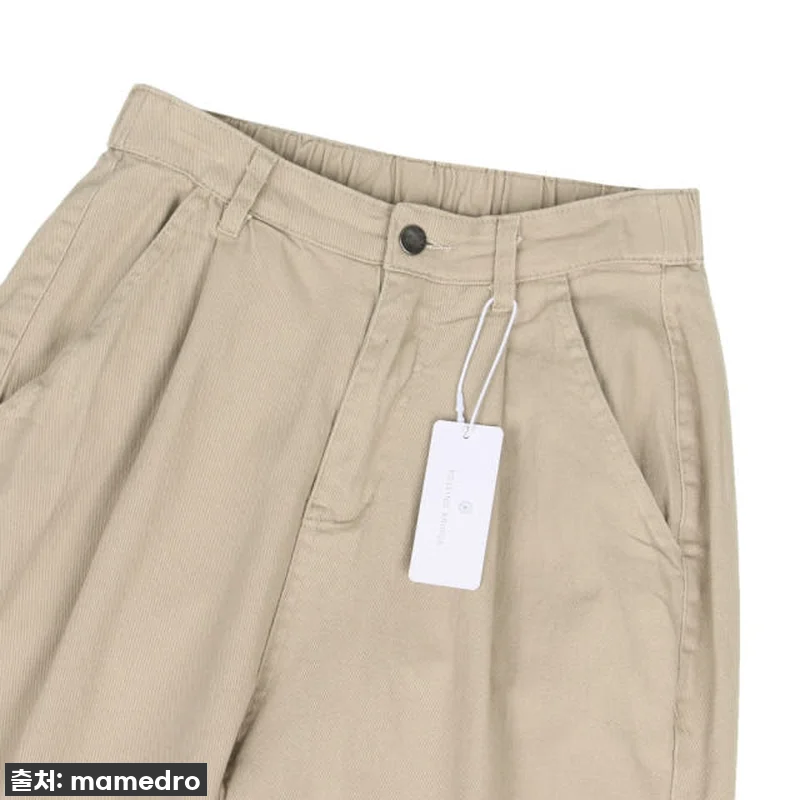 1+1 치노팬츠 세미와이드면바지 남자 관련 이미지 10