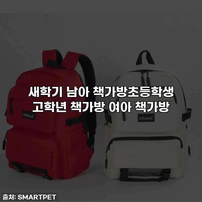 새학기 남아 책가방초등학생 고학년 책가방 여아 책가방