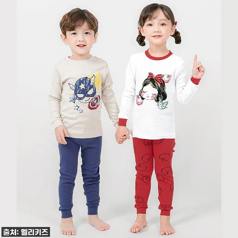 봄 가을 겨울 국산 유아내복 아동내의 관련 이미지 1