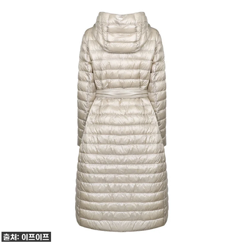 에르노 벨트 후드 퀼팅 롱 패딩, 품 관련 이미지 1