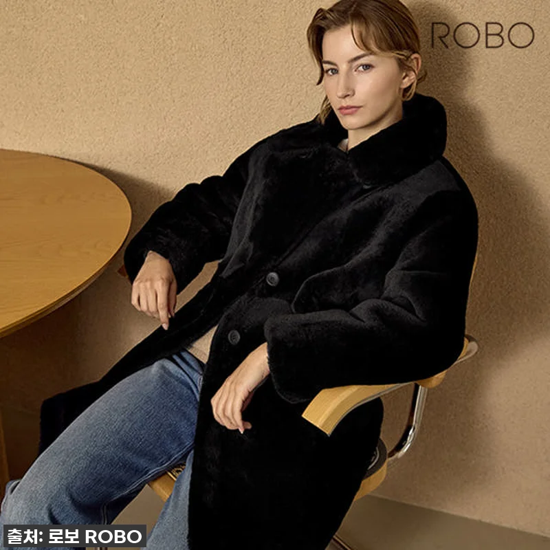 [로보] 스페인 리버시블 무스탕 코트 관련 이미지 2