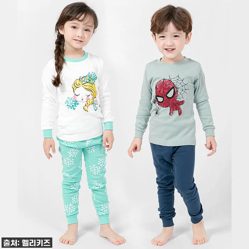 봄 가을 겨울 국산 유아내복 아동내의 관련 이미지 3