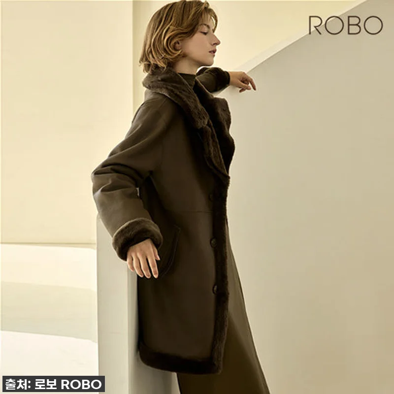 [로보] 스페인 리버시블 무스탕 코트 관련 이미지 3