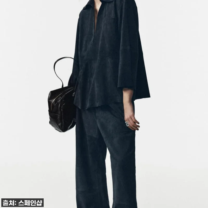 자라 프리미엄 스웨이드 와이드 팬츠, 관련 이미지 4