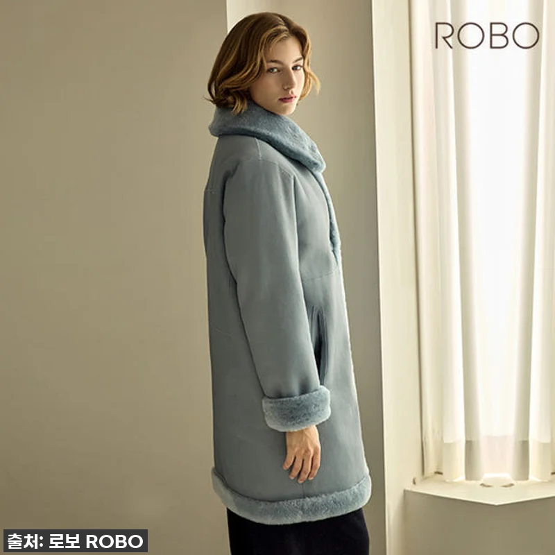 [로보] 스페인 리버시블 무스탕 코트 관련 이미지 5