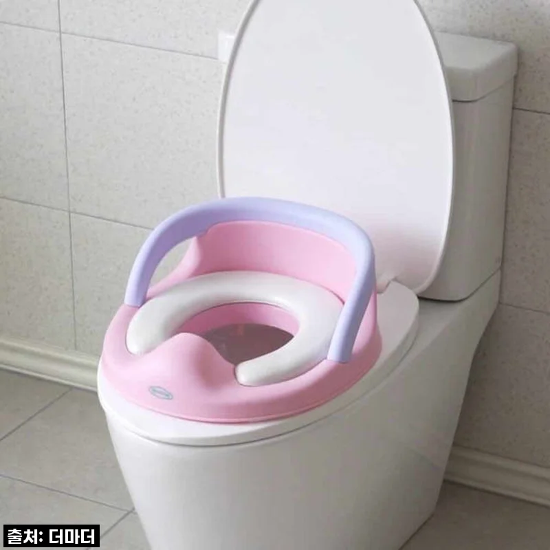 육아는 장비빨! 찐후기 '더마더 핸들 아기변기커버' 이건 품절각!