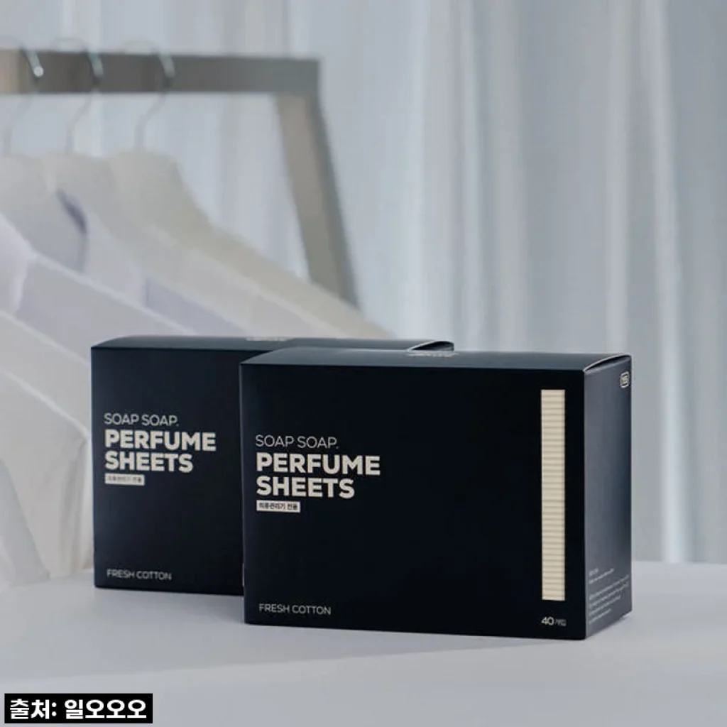 소프소프 퍼퓸시트 찐후기: 에어드레서, 스타일러 필.수.템! (이 향 실화? 🥹)