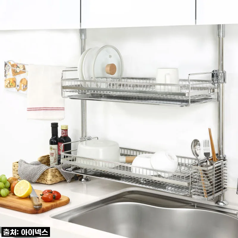 이 가격 실화?! 주방 필수템 아이넥스 아크로 프리미엄 식기건조대, 왜 이제야 만났을까? 찐 내돈내산 후기!