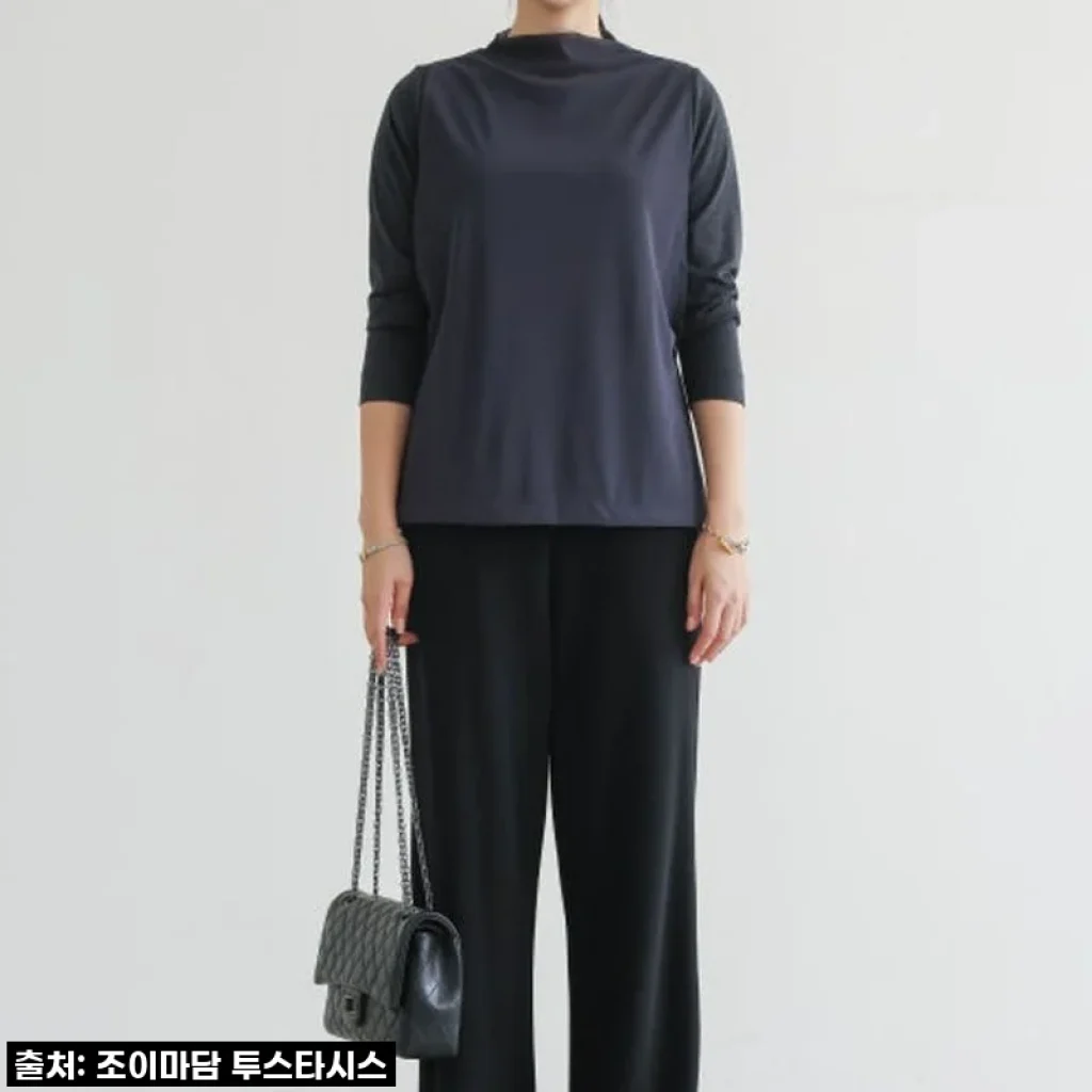 지금 바로 사야 할 품절대란! 엄마옷 조이마담 망사 조끼 레이어드 티셔츠 찐후기