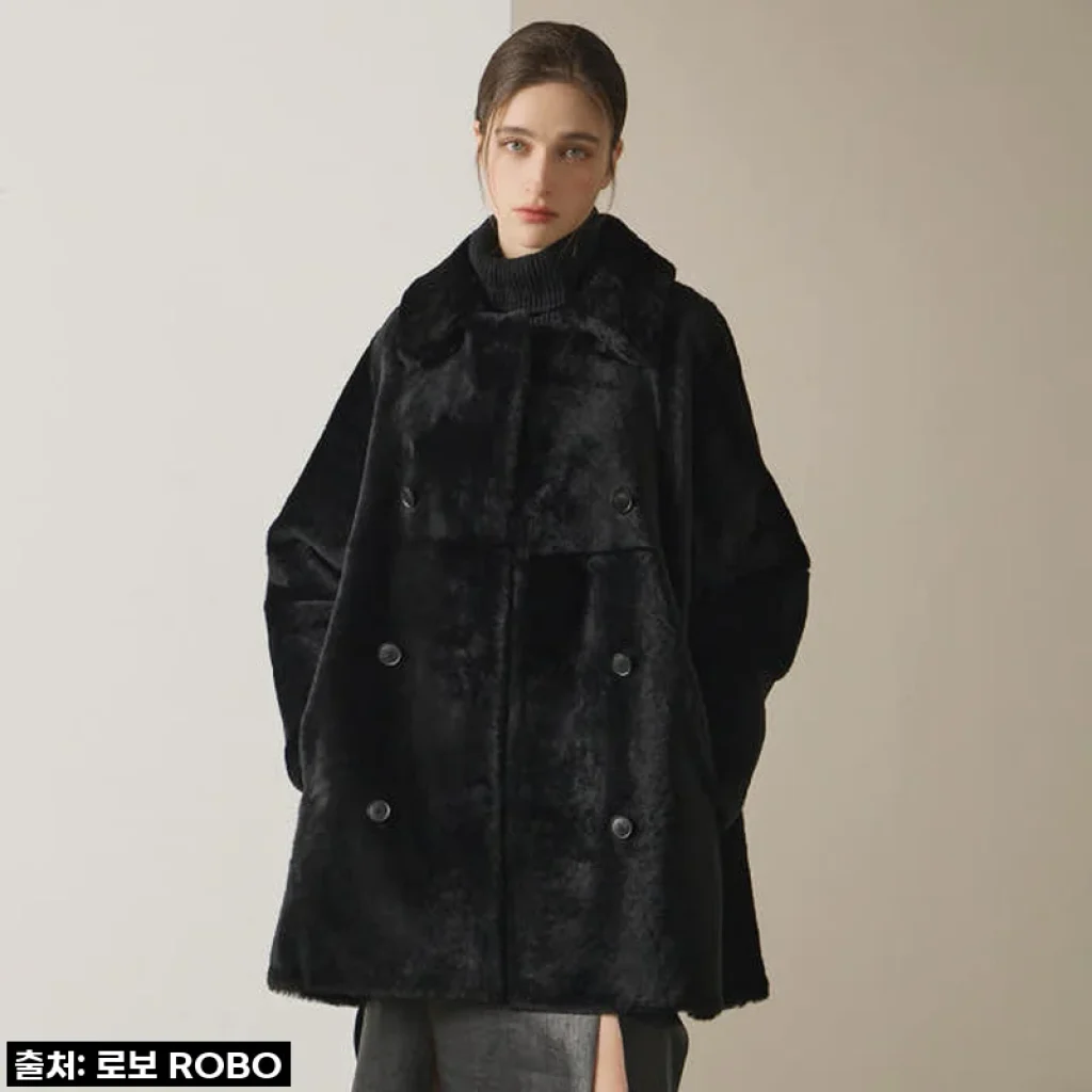 로보 스페인 라도마사 무스탕 코트, 이 가격에 이런 고급짐 실화? (찐 착용후기)