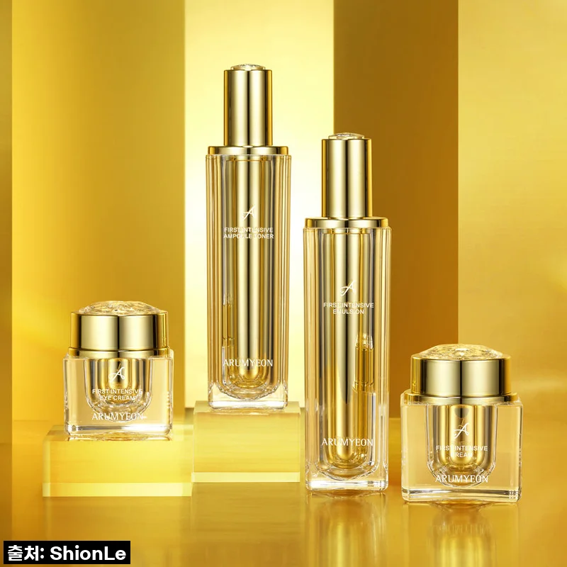 피부과 끊고 홈케어로 빛나는 꿀피부? 아름연 퍼스트 인텐시브 4스텝 SET, 이건 무조건 소장각!