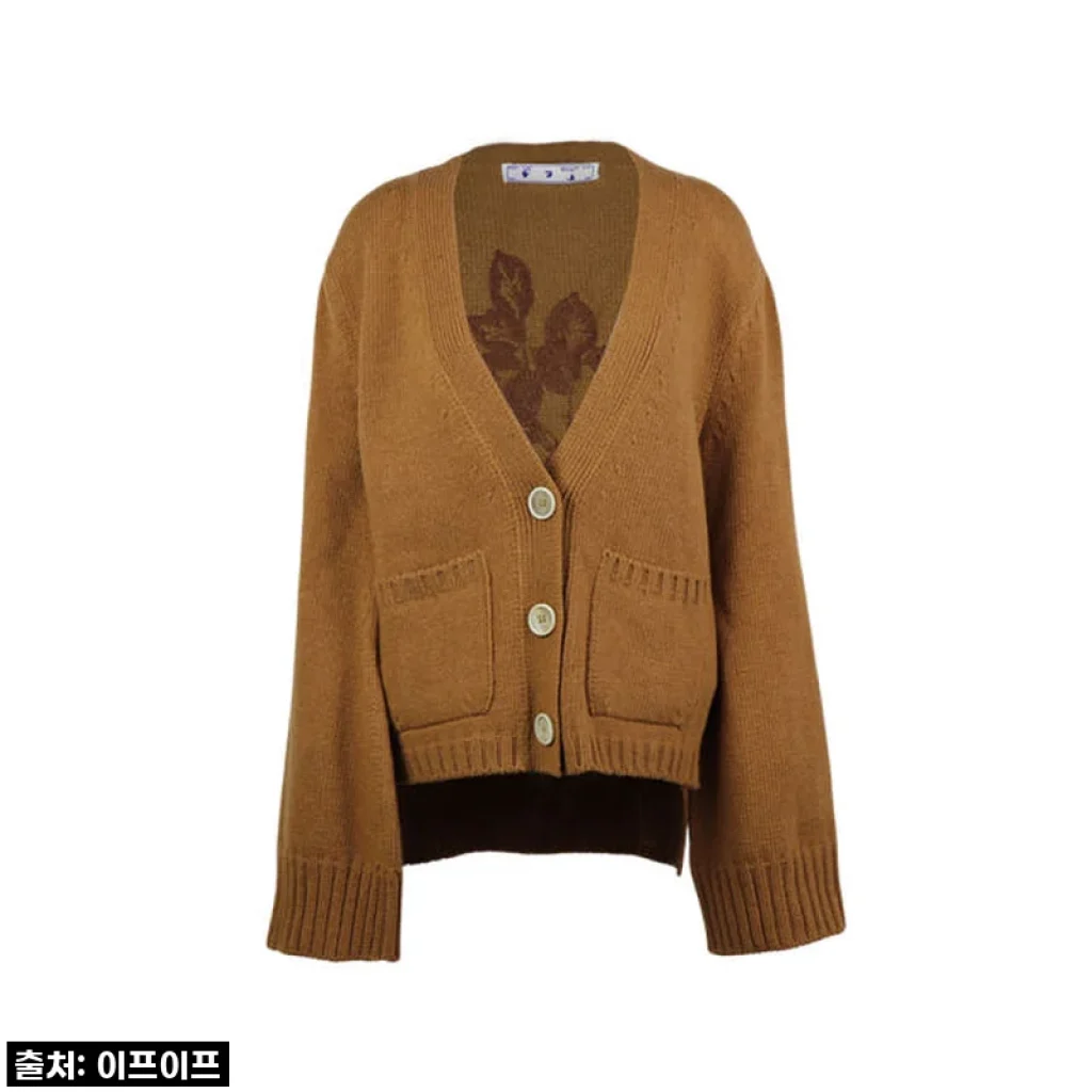 오프화이트 플라워 애로우 가디건, 드디어 내 품에! 역대급 할인 찬스 놓치지 마세요!