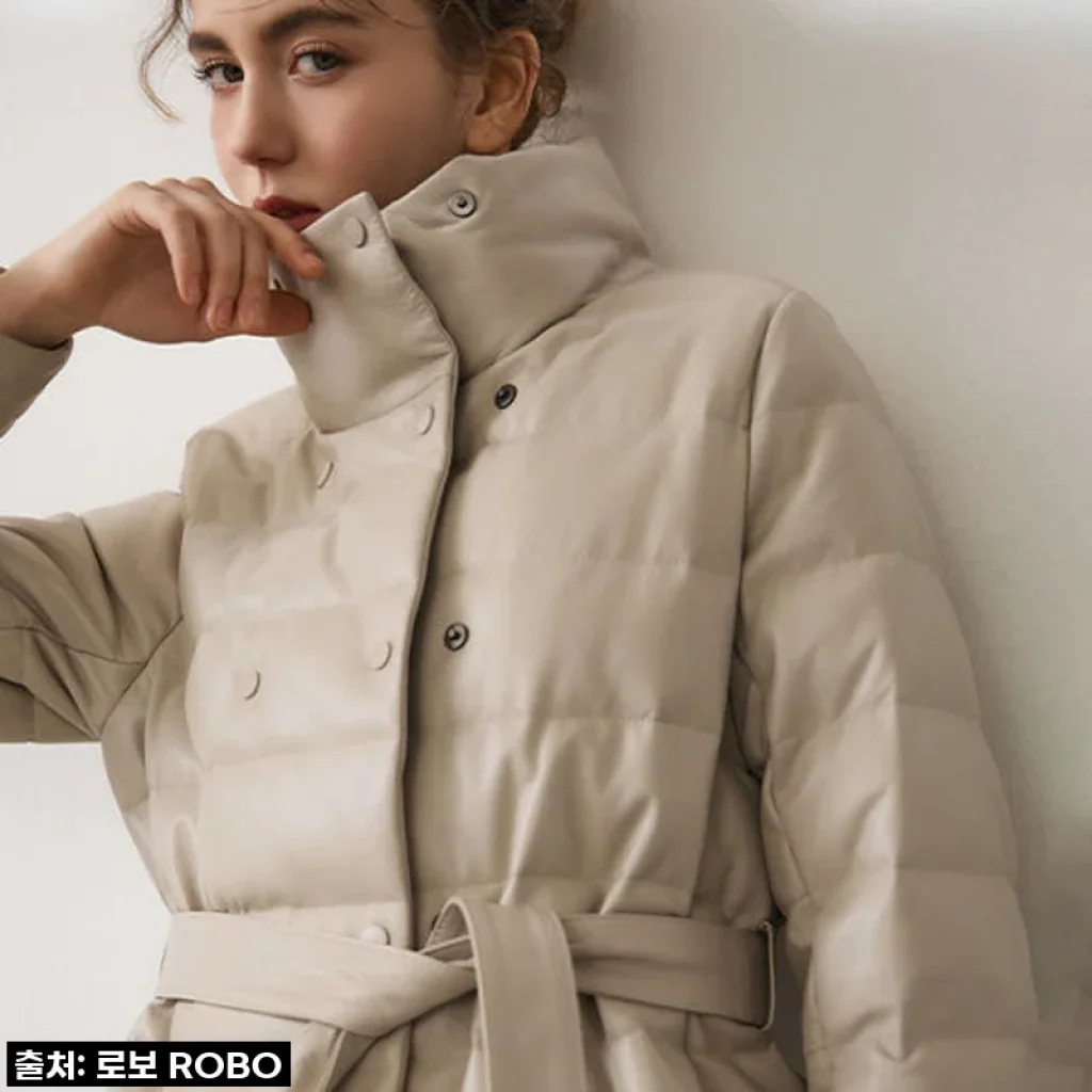 올겨울 인생템 등극! 로보 더블 버튼 롱 구스다운 코트, 찐내돈내산 후기!