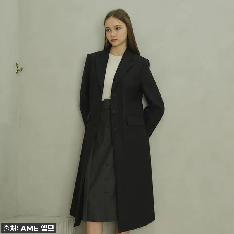 HAILEY 싱글 테일러드 코트 (A 관련 이미지 1