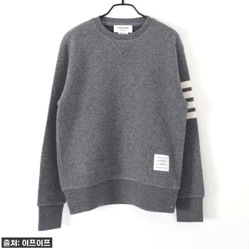 톰브라운 여성 캐시미어 스트라이프 니 관련 이미지 1