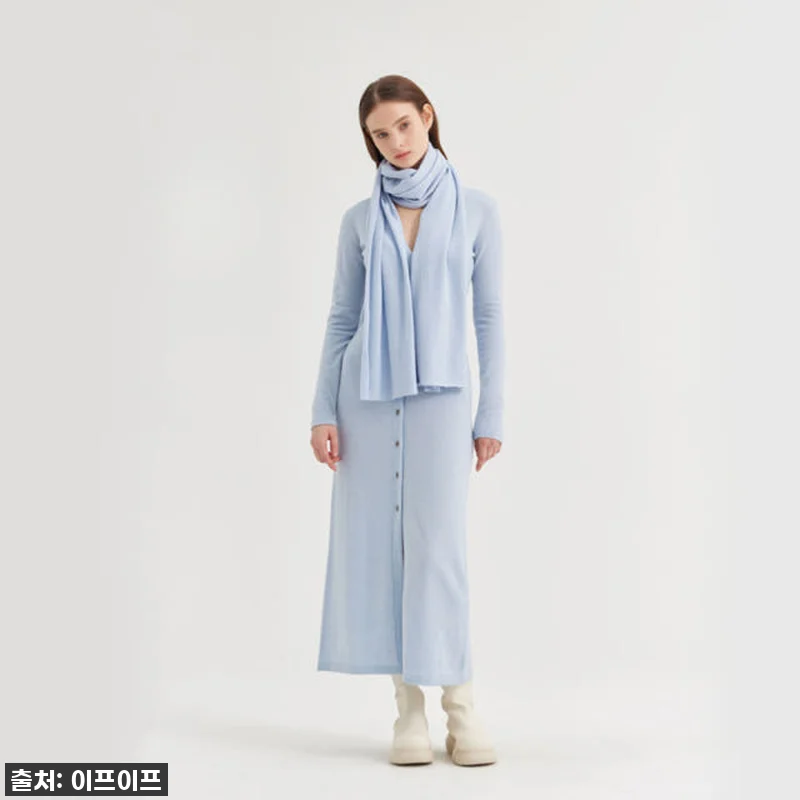 크램38 니콜리아 스카이블루 니트 드 관련 이미지 1