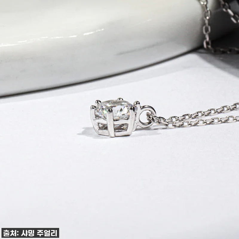 5부 다이아 목걸이 천연 우신 G V 관련 이미지 1