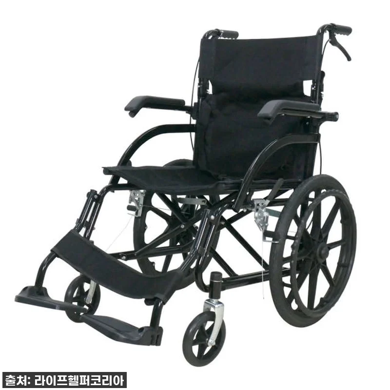A3 휠체어 팔걸이 접이식 수동 경량 관련 이미지 1