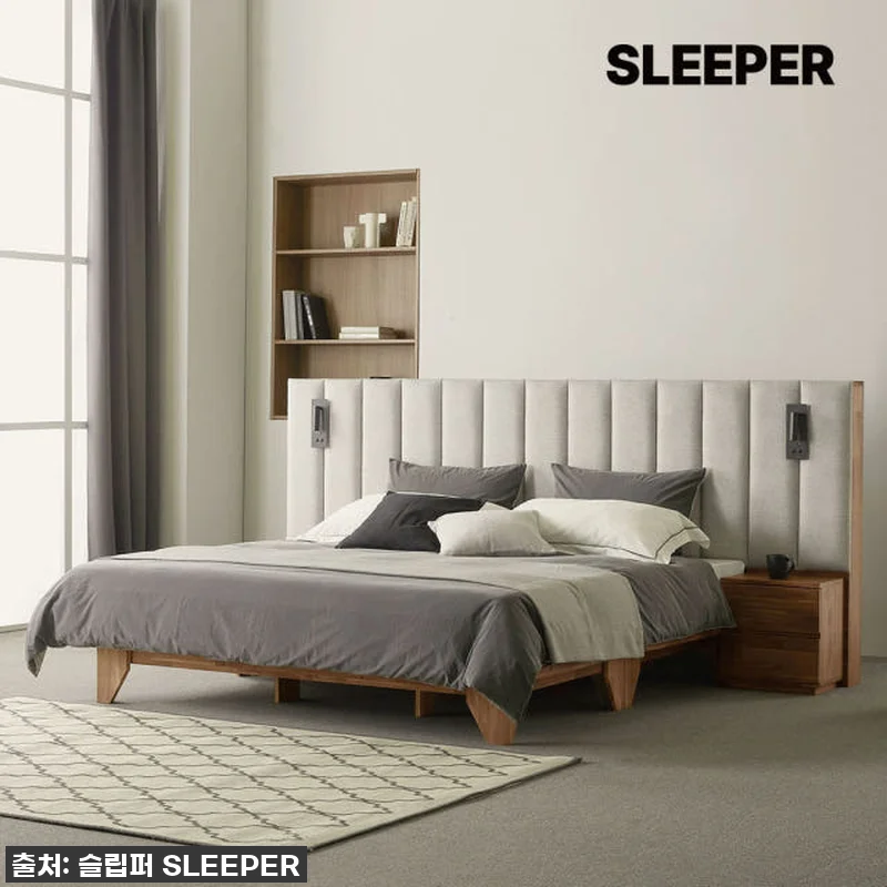 슬립퍼 디오 원목 수납침대 패브릭 호 관련 이미지 1