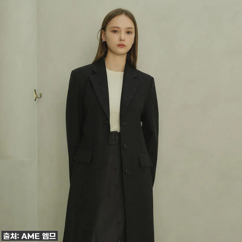 HAILEY 싱글 테일러드 코트 (A 관련 이미지 2