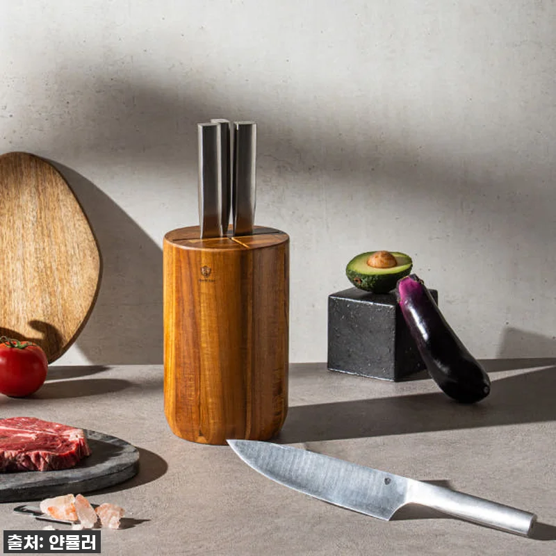 얀뮬러 스퀘어 일체형 주방칼 칼거치대 관련 이미지 2