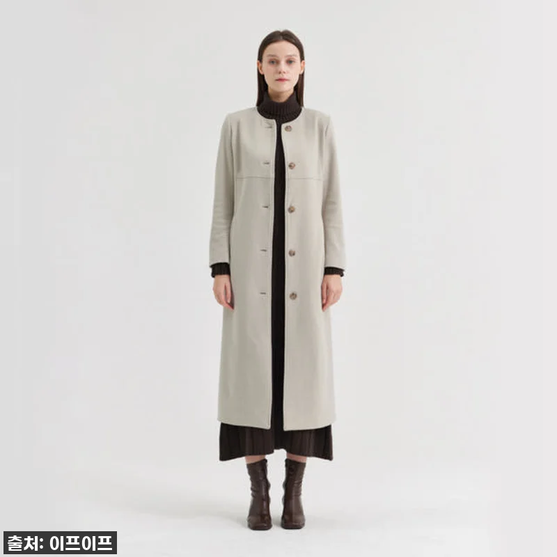 크램38 엘렌다 라운드 버튼 베이지 관련 이미지 2