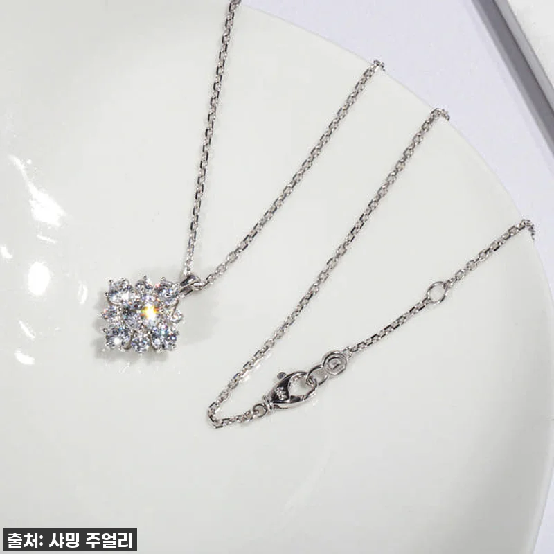 5부 다이아 목걸이 천연 GIA F 관련 이미지 2