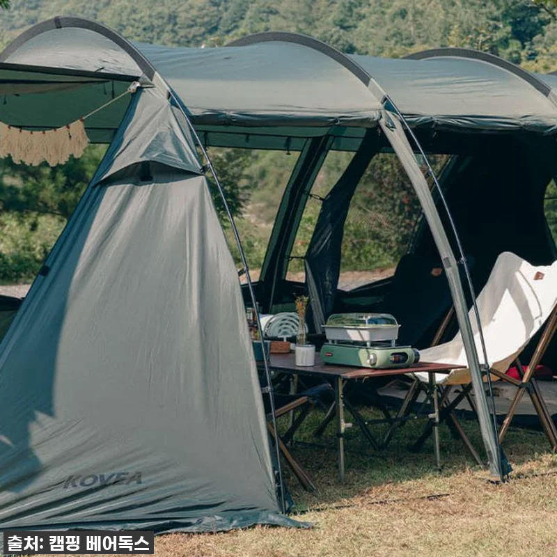 코베아 몬스터 텐트 블랙 풀세트 터널 관련 이미지 2