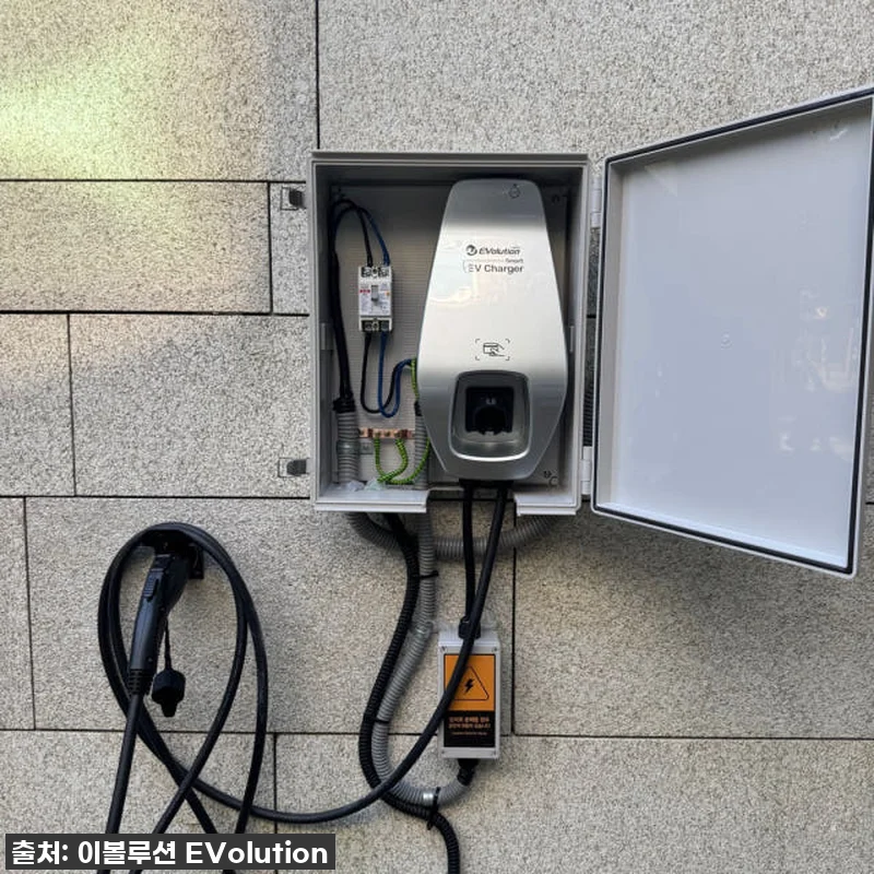 이볼루션X에바 전기차 충전기 7kW 관련 이미지 2