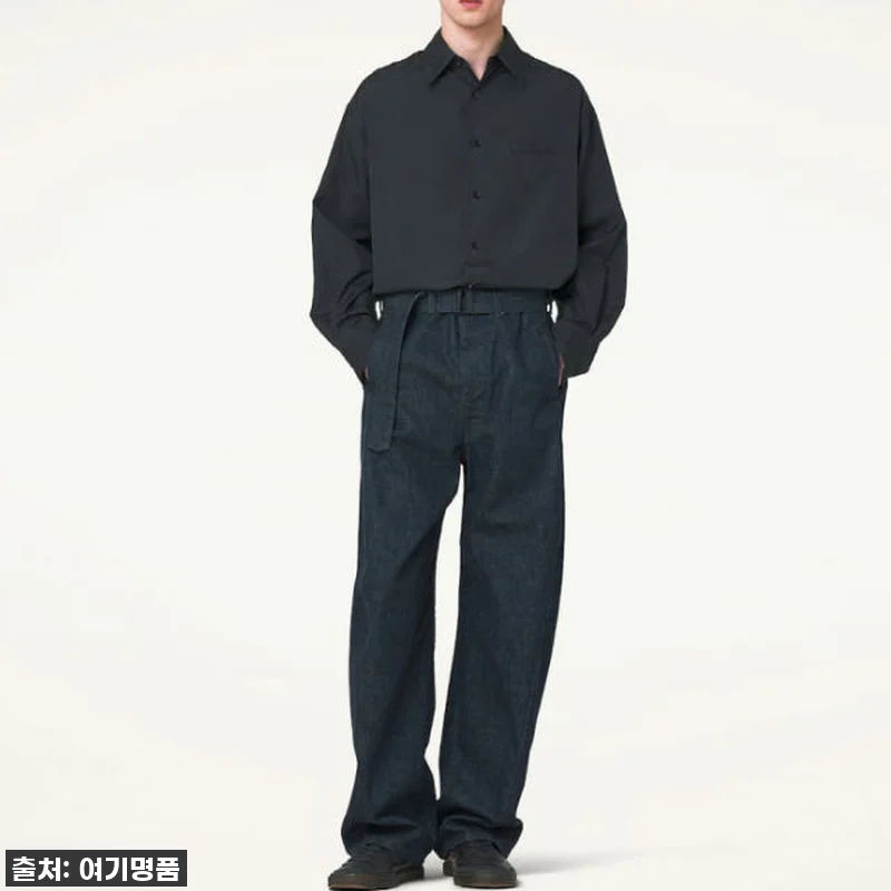 르메르 팬츠 트위스트 벨트 바지 데님 관련 이미지 2