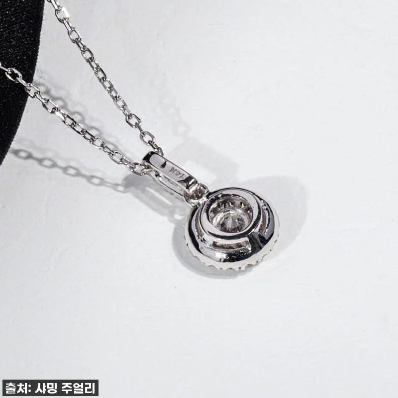 5부 다이아 목걸이 천연 GIA F 관련 이미지 2