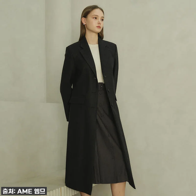 HAILEY 싱글 테일러드 코트 (A 관련 이미지 3