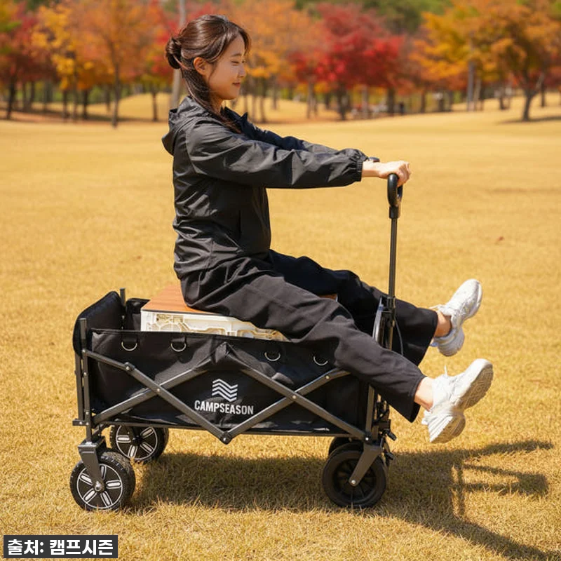 캠프시즌 프리미엄 전동 캠핑 웨건, 관련 이미지 2