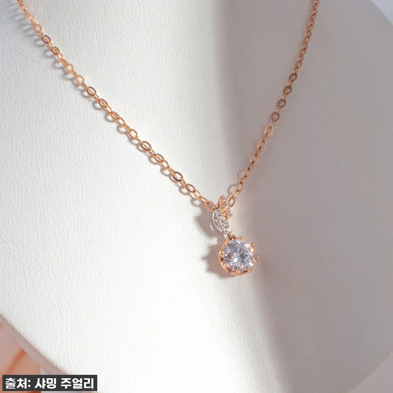 5부 다이아몬드 목걸이 천연 GIA 관련 이미지 3