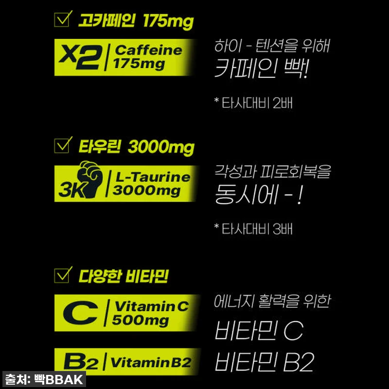빡텐션 에너지드링크, 지친 일상에 활 관련 이미지 4