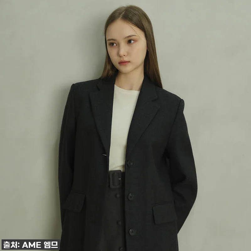 HAILEY 싱글 테일러드 코트 (A 관련 이미지 4