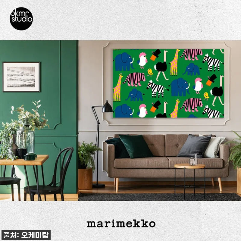 마리메꼬 동물원 그린 캔버스 대형 거 관련 이미지 4