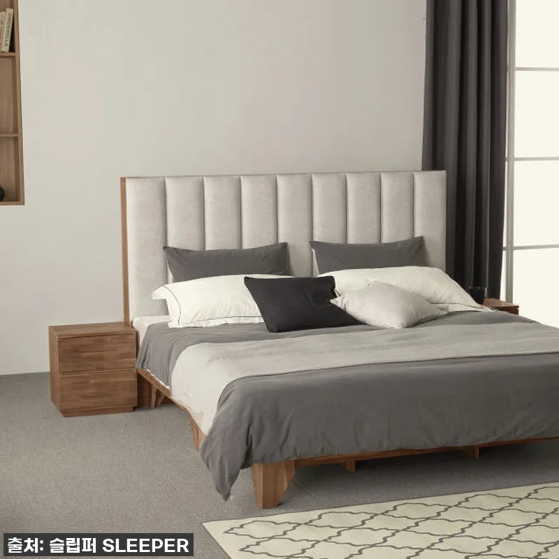 슬립퍼 디오 원목 수납침대 패브릭 호 관련 이미지 4