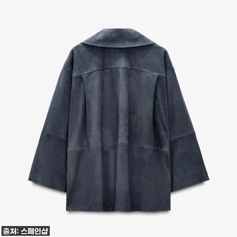 자라 프리미엄 스웨이드 레더 오버핏 관련 이미지 5