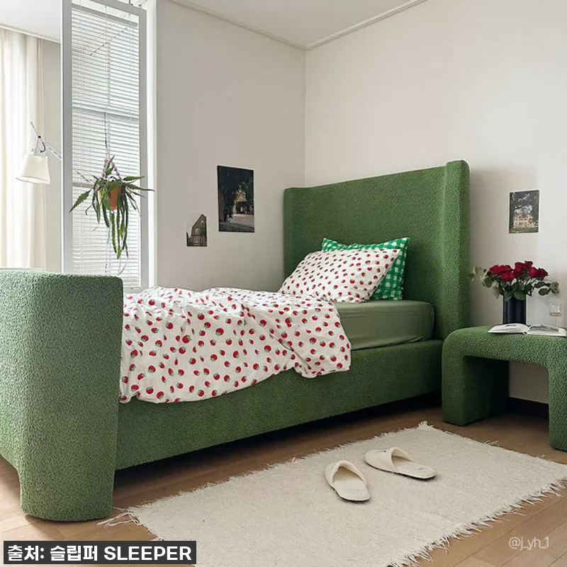 슬립퍼 커브 패브릭 침대, 호텔 부럽 관련 이미지 4