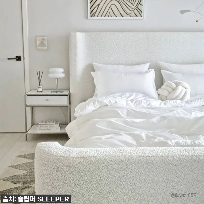 슬립퍼 커브 패브릭 침대, 호텔 부럽 관련 이미지 5