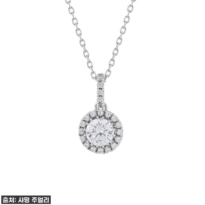 5부 다이아 목걸이 천연 GIA F 관련 이미지 6