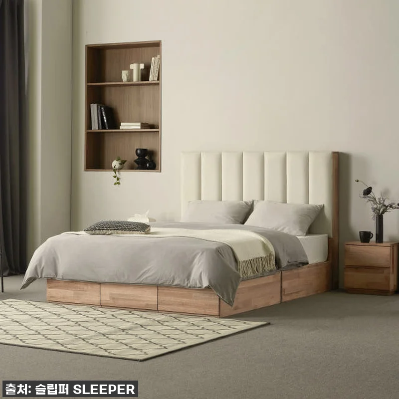슬립퍼 디오 원목 수납침대 패브릭 호 관련 이미지 6