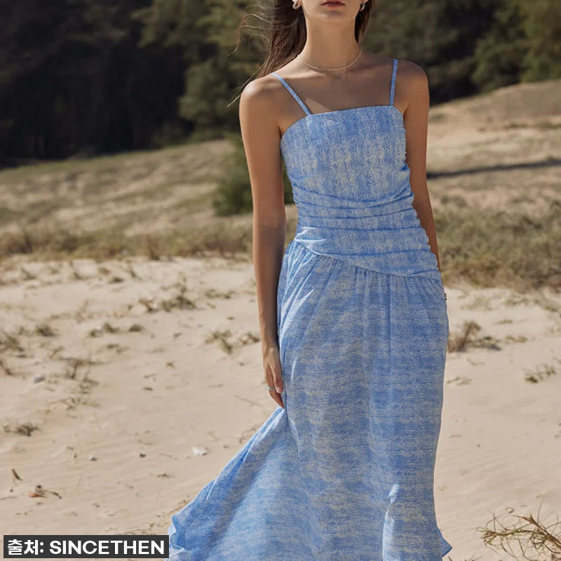 신스덴 오션 셔링 롱원피스, 한여름 관련 이미지 7