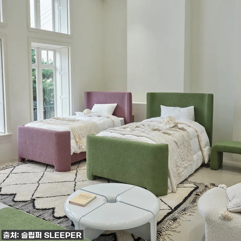 슬립퍼 커브 패브릭 침대, 호텔 부럽 관련 이미지 7