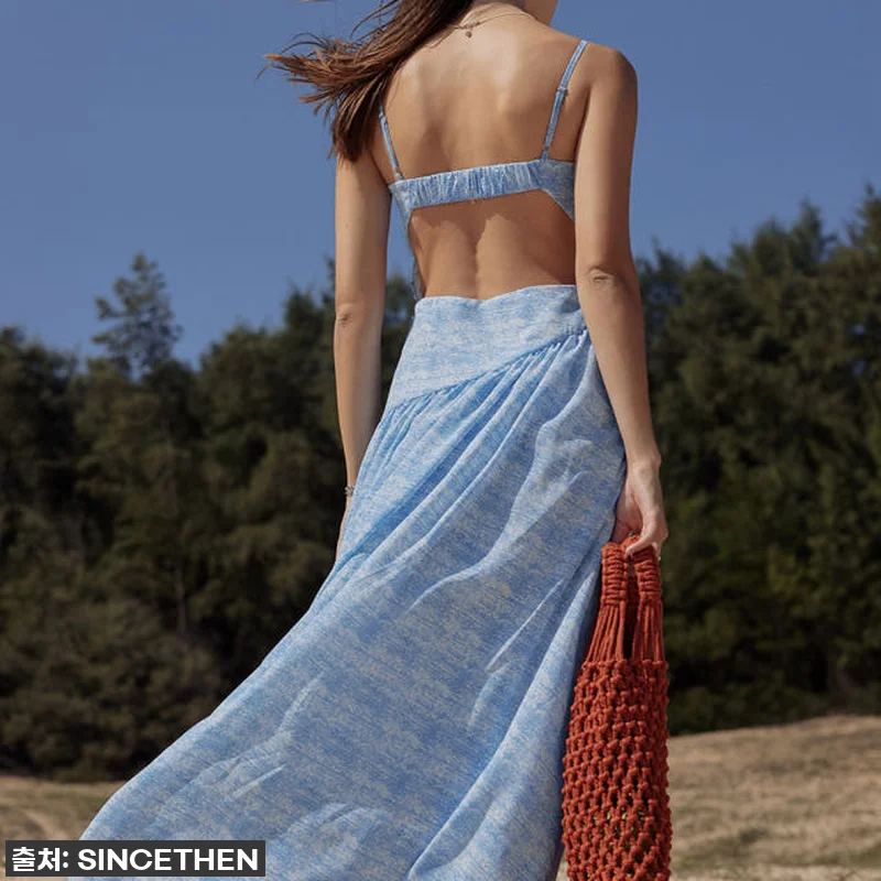 신스덴 오션 셔링 롱원피스, 한여름 관련 이미지 9