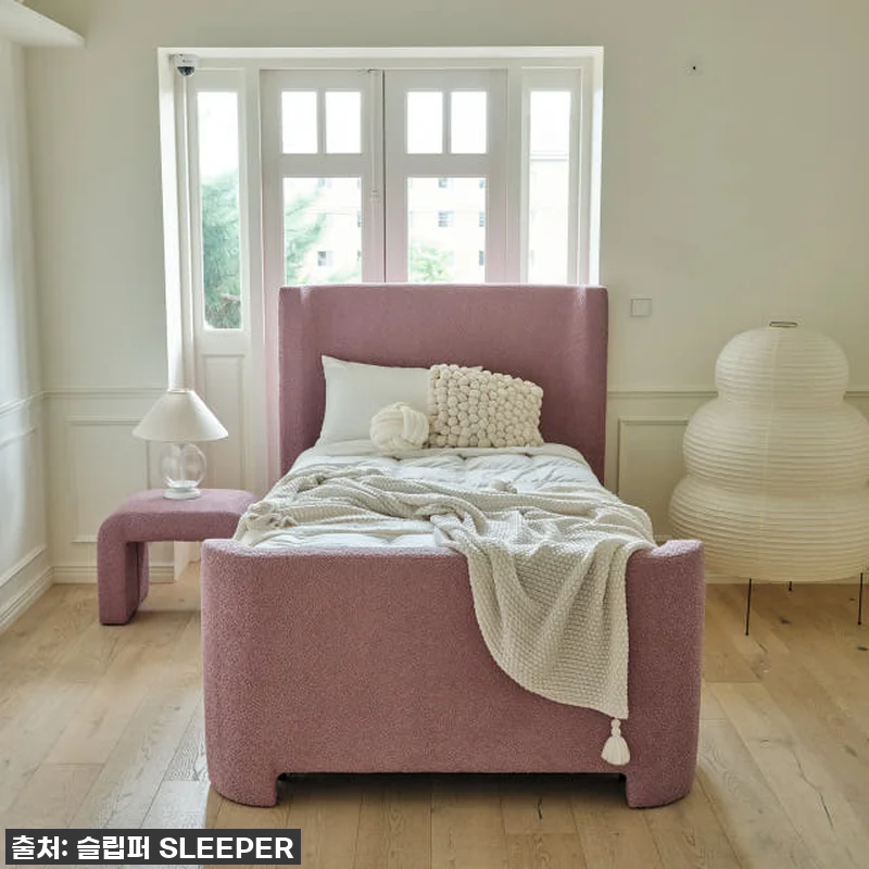 슬립퍼 커브 패브릭 침대, 호텔 부럽 관련 이미지 8